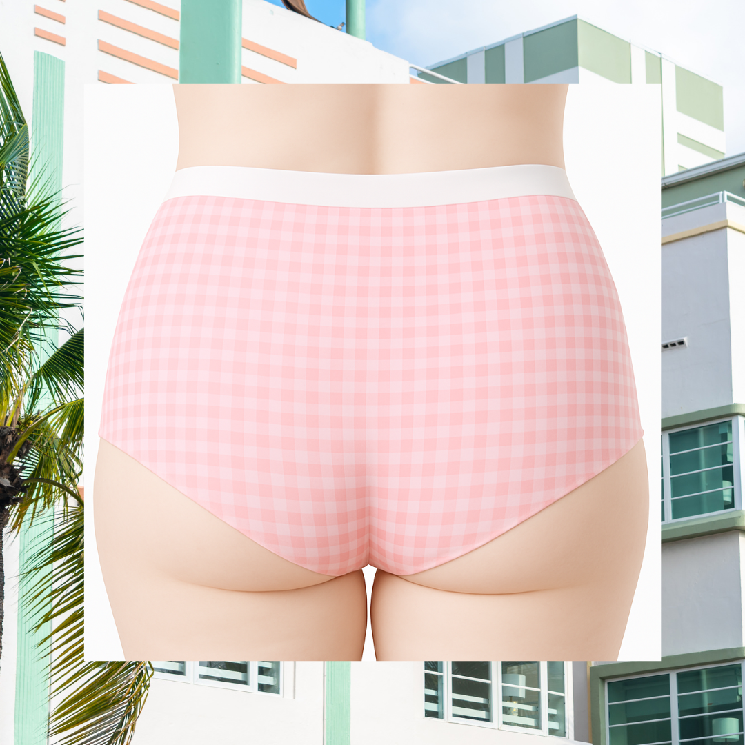DIY Swimwear | High-Waisted Boyshort Bikini Bottom | pdf sewing pattern | Seamless Finish | Sporty Swim Shorts | Women’s Bathing Suit XS–XXL